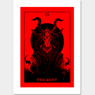 Tarot card collection "The Goat" Posters and Art